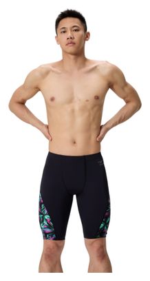 Calzini da nuoto Speedo Club Training Splice Nero/Verde Uomo