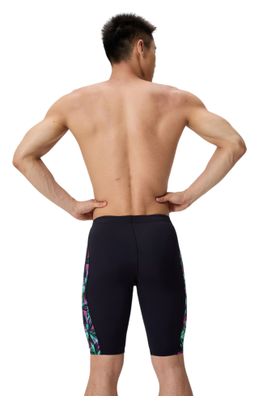 Calzini da nuoto Speedo Club Training Splice Nero/Verde Uomo
