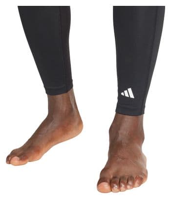 Lange adidas Techfit Tights Schwarz Herren