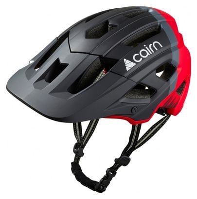Cairn Dust II MTB Helm Zwart / Rood