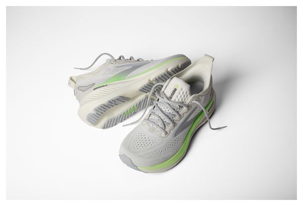 Brooks Glycerin 23 Laufschuhe, groß, grau/grün, Herren