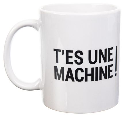 Taza LeBram ''T'es Une Machine'' 230 ml Blanco