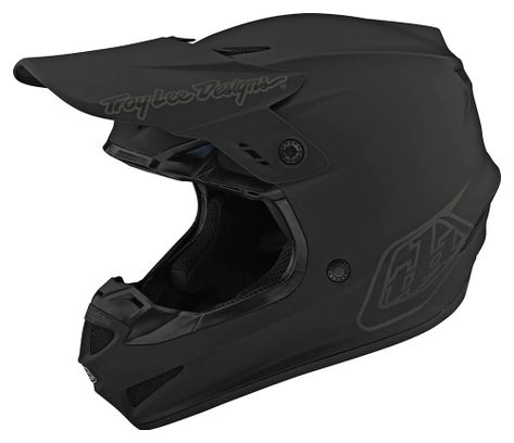 Troy Lee Designs GP Mono Integraalhelm Zwart