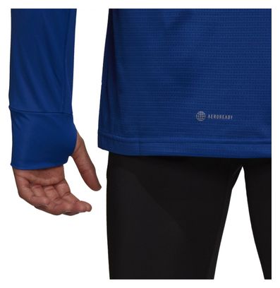 Maillot manches longues adidas running Run Icon Bleu Homme