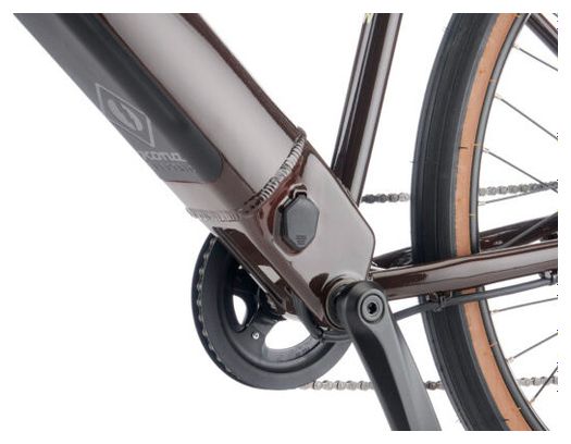 Bicicleta de ciudad Kona Dew HD Shimano Altus 8V 418Wh 650b Marrón 2023