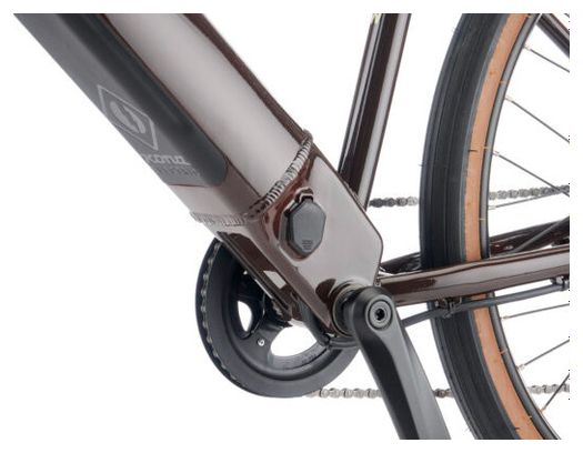 Citybike Kona Dew HD Shimano Altus 8V 418Wh 650b Braun