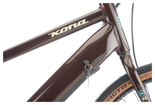 Citybike Kona Dew HD Shimano Altus 8V 418Wh 650b Braun