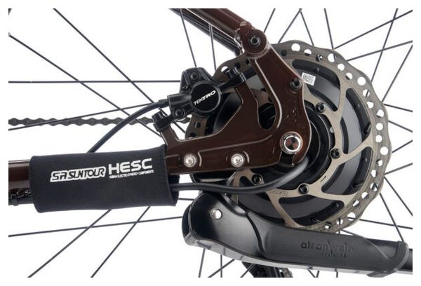 Citybike Kona Dew HD Shimano Altus 8V 418Wh 650b Braun