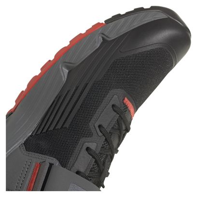 Chaussures VTT adidas Five Ten 5.10 Trailcross Clip-in Noir/Gris/Rouge