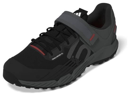 Chaussures VTT adidas Five Ten 5.10 Trailcross Clip-in Noir/Gris/Rouge