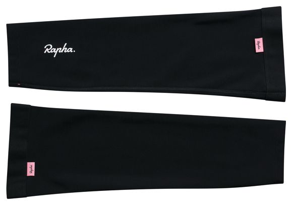Paar Rapha Thermische Kniebeschermers Zwart