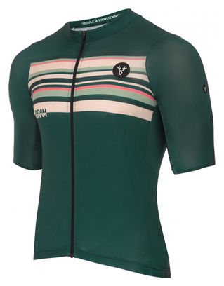 LeBram Arpettaz Green Short Sleeve Jersey Tailored Fit