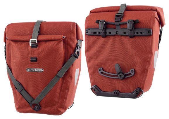 Ortlieb Back-Roller Plus 46L Coppia di borse da bici Dark Chili Red