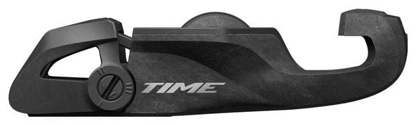 Pedali Time XPRO 12 Clipless | Q-factor 57 mm (Wide) Carbon Black Silver