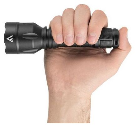 Lampe de poche Mactronic Œil noir haute Puissance - 1550 lumens-Noir