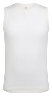 Rapha Merino Lightweight Beige/Wit Heren mouwloos ondershirt