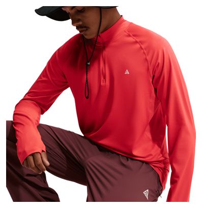 Nike ACG Wildsee Men's Red 1/4-Zip Top