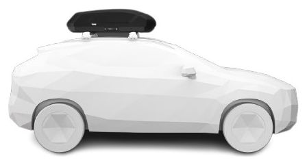 Thule Force 3 Roof Box Size S (300 L) Black Mat