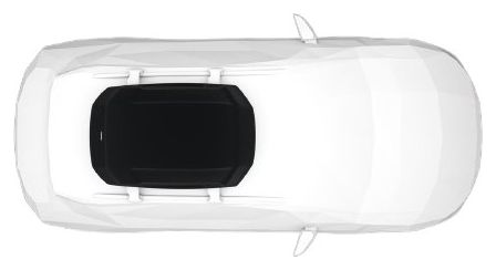 Thule Force 3 Roof Box Size S (300 L) Black Mat