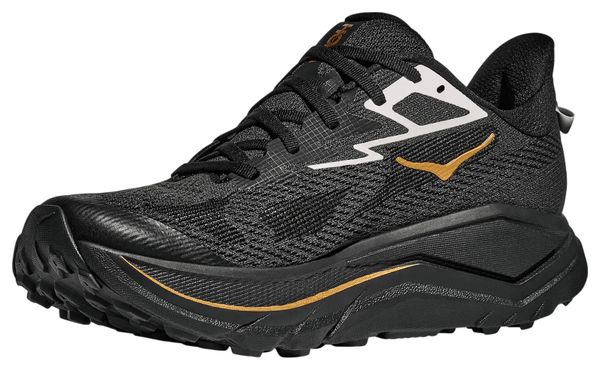 Hoka Challenger 8 Black/Gold Men's Trail Shoes