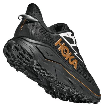 Hoka Challenger 8 Black/Gold Men's Trail Shoes