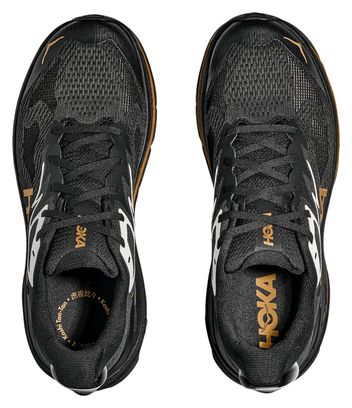 Hoka Challenger 8 Black/Gold Men's Trail Shoes