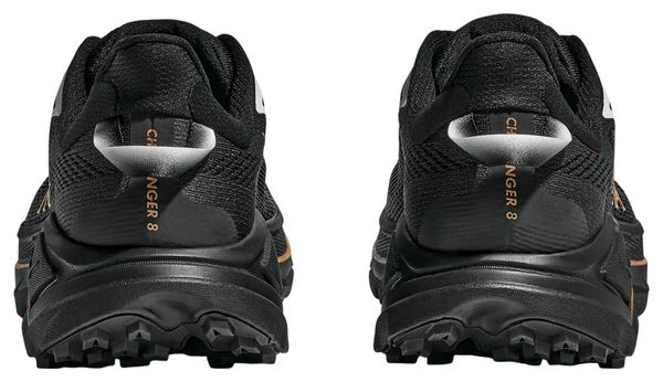 Hoka Challenger 8 Black/Gold Men's Trail Shoes