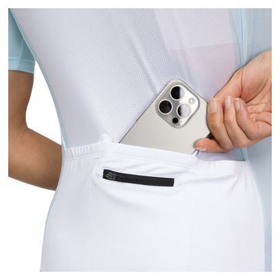 Maillot vélo ultraléger femme Cyclisme M3 Cielo Blanc