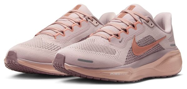 Nike Pegasus 41 Laufschuhe Rosa/Braun Damen