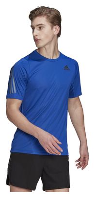 adidas running Run Icon Short Sleeve Shirt Blue Men