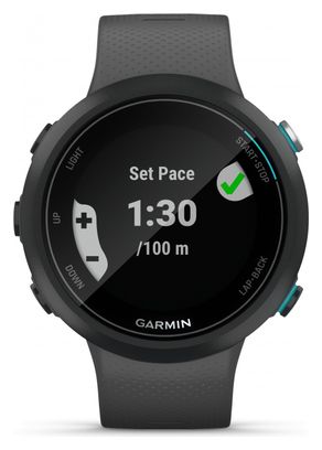 Reloj GPS Garmin Swim 2 gris pizarra