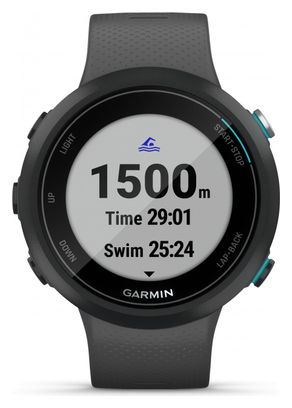 Garmin Swim 2 GPS Uhr Schiefergrau