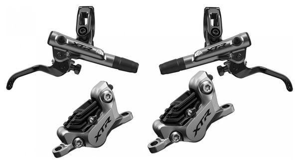 Pair of Brakes Shimano XTR BR-M9120 Rine J-Kit (without disk) 170cm 100cm Silver
