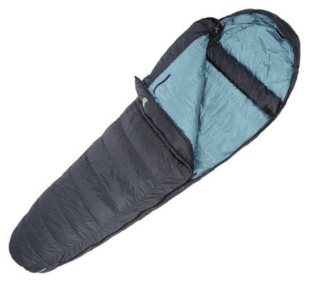 Sac de couchage momie SirJoseph trekking Rimo III 600-gauche 190 cm-bleu foncé