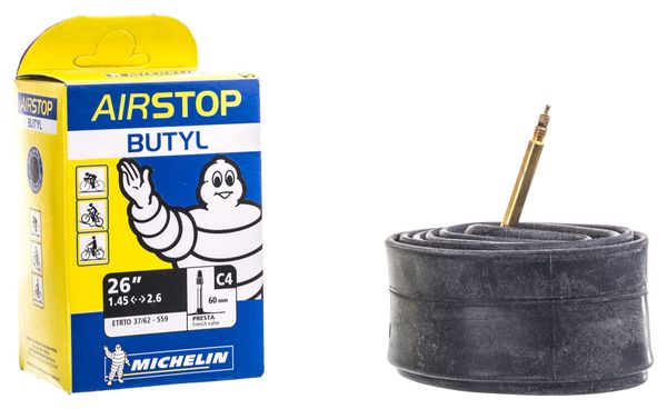 MICHELIN Standaard binnenband C4 Airstop 26'' Presta 60 mm