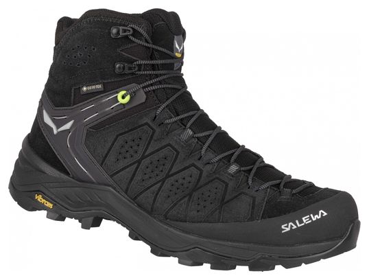 Chaussures de Randonnée Salewa Alp Trainer 2 Mid Gore-Tex Noir