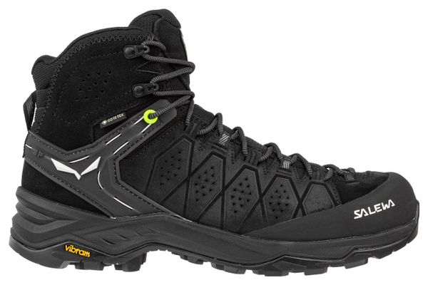 Zapatillas de senderismo Salewa Alp Trainer 2 Mid Gore-Tex Negro