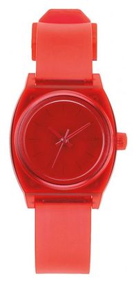 Montre Nixon Small Time Teller P - Translucent Coral