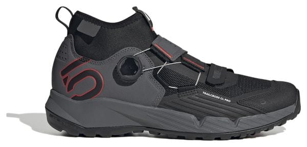 Chaussures VTT adidas Five Ten 5.10 Trailcross Pro Clip-In Noir/Gris/Rouge