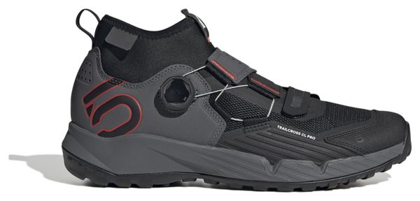 Five Ten 5.10 Trailcross Pro Clip-In MTB Shoe Black/Grey/Red