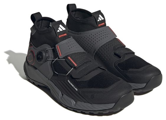 Chaussures VTT adidas Five Ten 5.10 Trailcross Pro Clip-In Noir/Gris/Rouge