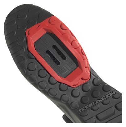 Five Ten 5.10 Trailcross Pro Clip-In MTB-Schuhe Schwarz/Grau/Rot
