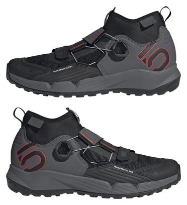 Five Ten 5.10 Trailcross Pro Clip-In MTB Shoe Black/Grey/Red