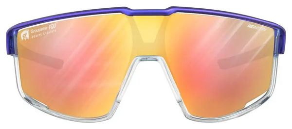 Paire de Lunettes Julbo FURY Reactiv 1-3 FDJ Bleu/Blanc