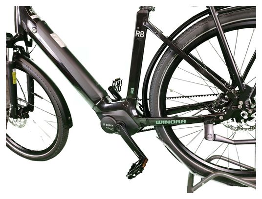 Produit reconditionné - Vélo électrique Winora Sinus R8 Noir - Très bon état