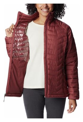 Columbia Powder Lite Women's Down Jacket Bordeaux