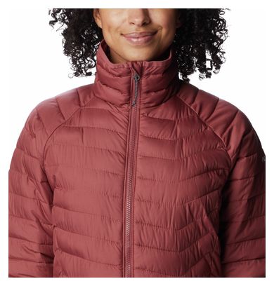 Columbia Powder Lite Women's Down Jacket Bordeaux