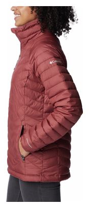 Columbia Powder Lite Women's Down Jacket Bordeaux