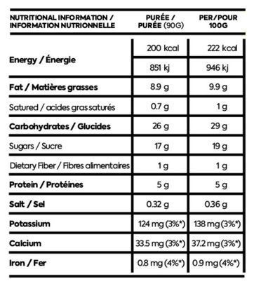 Näak Ultra Energy Appel Ahornsiroop Puree 90g