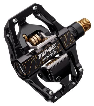 Time Speciale 12 Large Clipless Pedalen Zwart Goud